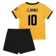Maillot de foot Wolves Jhon Arias #10 Domicile vêtements enfant 2025-26 Manches Courtes (+ pantalon court)